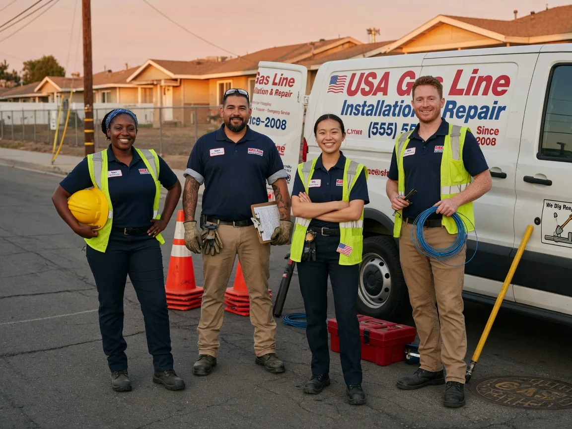 Gas Line Installation company in East Bank, WV
